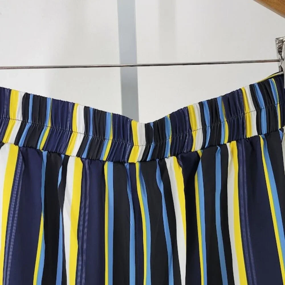 BLOOMINGDALE'S MAREE POUR TOI spring stripe pants Sz 16 NEW - Picture 5 of 8